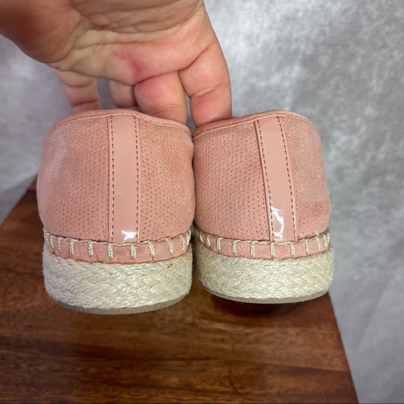 Dr  Scholls Faux Suede “Far Out” Platform Espadrille Sip-On Size 10M - Picture 6 of 15